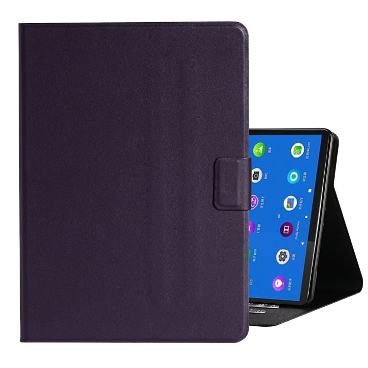 For Lenovo Tab M10 Plus 10.6 3rd Gen 2022 Solid Color Smart Leather Tablet Case