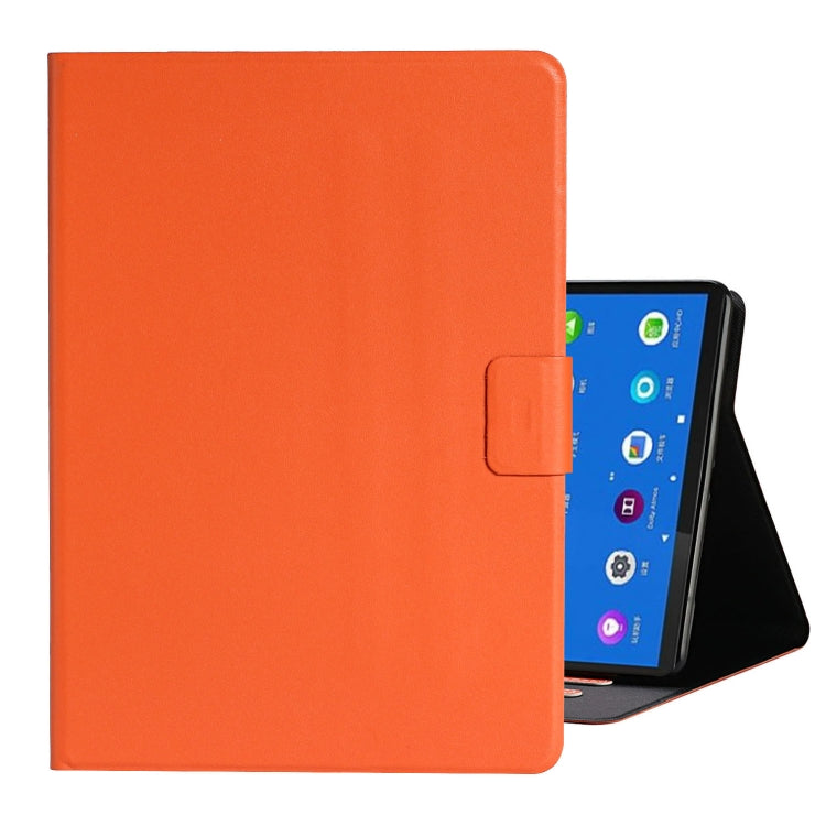 For Lenovo Tab M10 3rd Gen Solid Color Smart Leather Tablet Case
