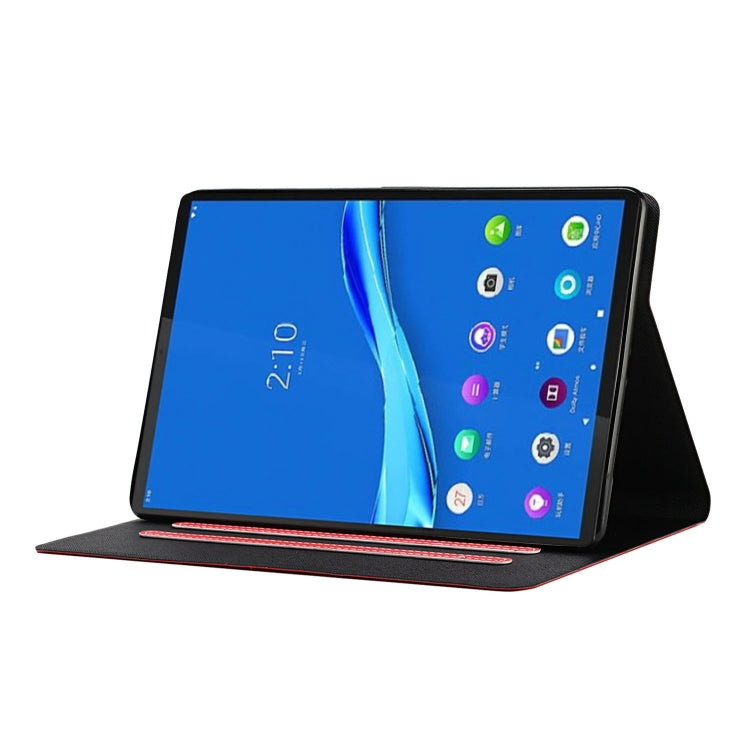 For Lenovo Tab M10 3rd Gen Solid Color Smart Leather Tablet Case