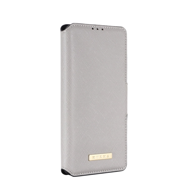 For OnePlus 9 Pro MUXMA MX115 Cross Texture Oil Edge Flip Leather Phone Case