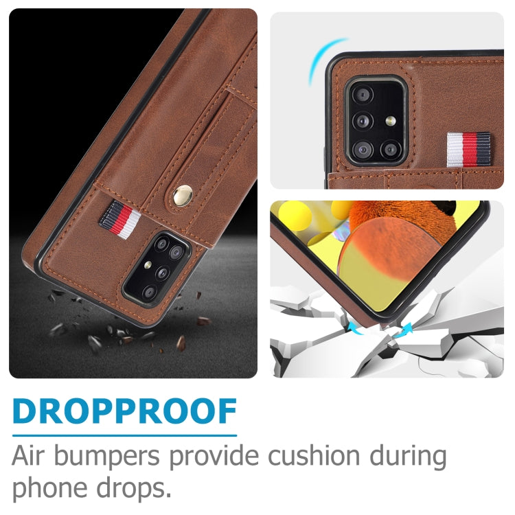 For Samsung Galaxy S20 FE Wristband Kickstand Wallet Leather Phone Case