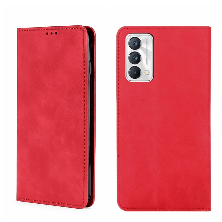 For OPPO Realme GT Master/Realme Q3 Pro Carnival Skin Feel Magnetic Horizontal Flip Leather Phone Case