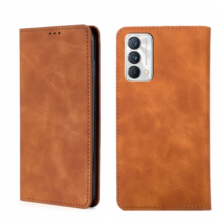 For OPPO Realme GT Master/Realme Q3 Pro Carnival Skin Feel Magnetic Horizontal Flip Leather Phone Case