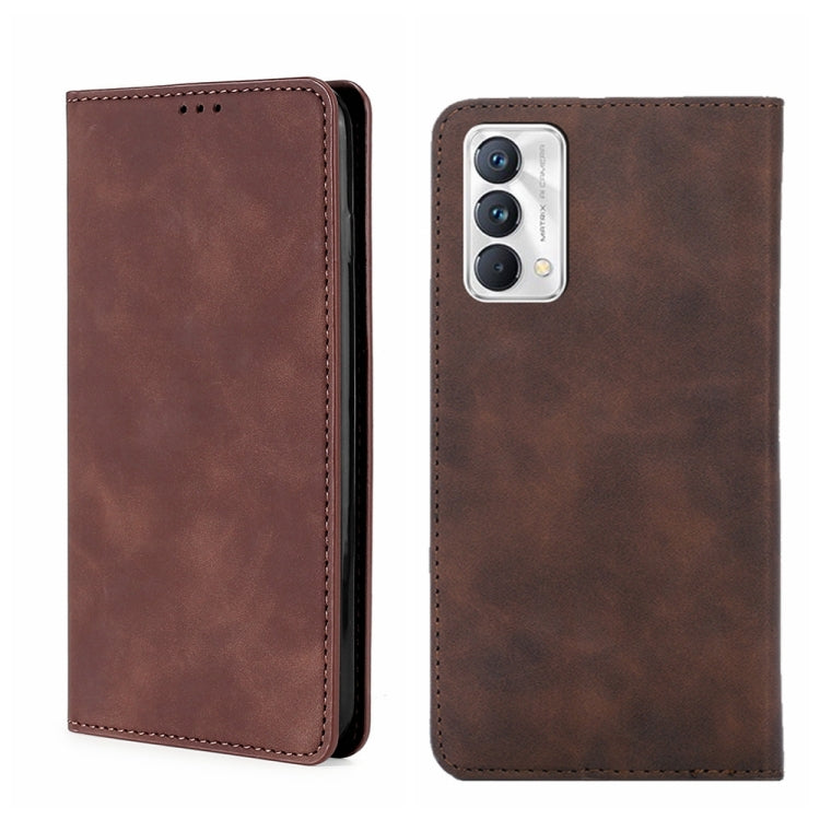 For OPPO Realme GT Master/Realme Q3 Pro Carnival Skin Feel Magnetic Horizontal Flip Leather Phone Case