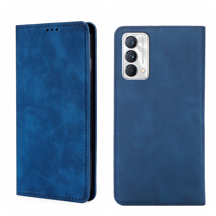 For OPPO Realme GT Master/Realme Q3 Pro Carnival Skin Feel Magnetic Horizontal Flip Leather Phone Case