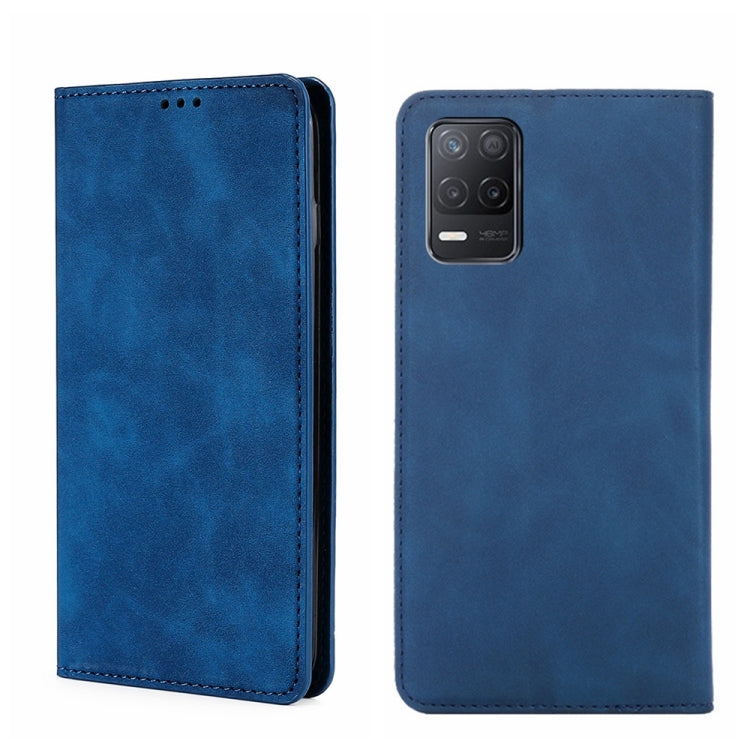 For OPPO Realme V13 5G Skin Feel Magnetic Horizontal Flip Leather Phone Case