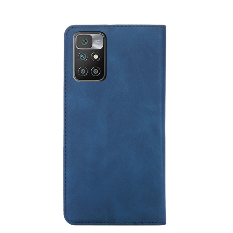 For Xiaomi Redmi 10 Skin Feel Magnetic Flip Leather Phone Case