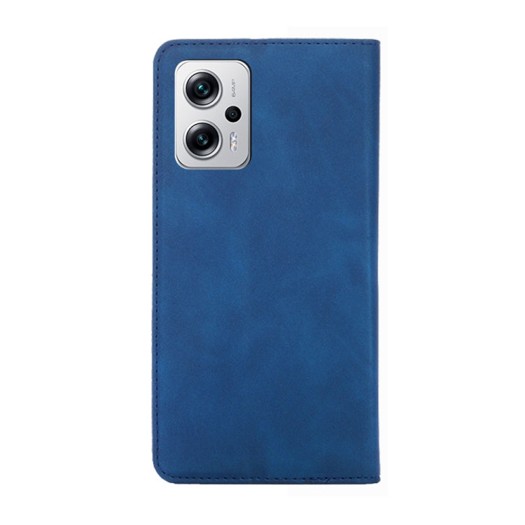 For Xiaomi Redmi Note 11T Pro 5G/Note 11T Pro+ 5G Skin Feel Magnetic Flip Leather Phone Case