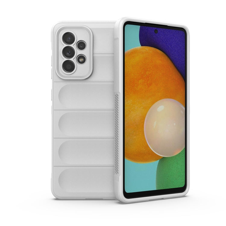 For Samsung Galaxy A52 5G Magic Shield TPU + Flannel Phone Case