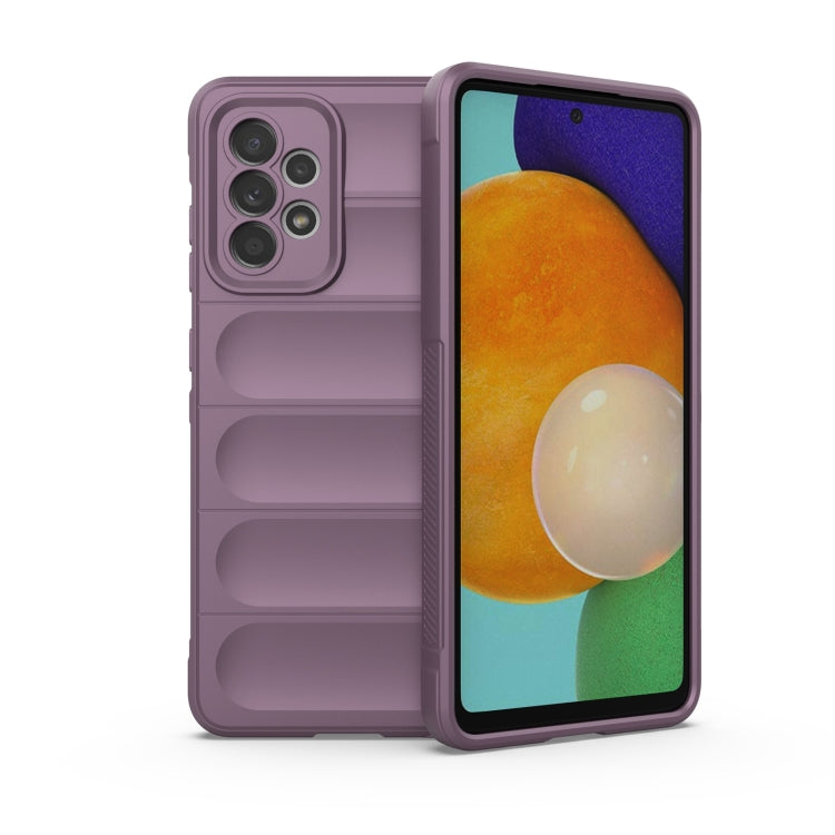 For Samsung Galaxy A52 5G Magic Shield TPU + Flannel Phone Case