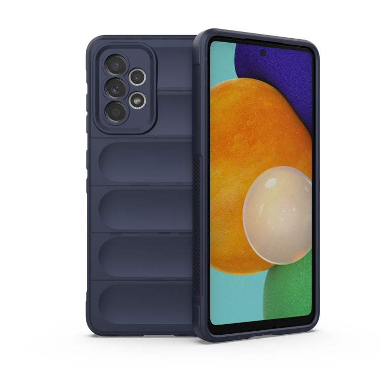 For Samsung Galaxy A52 5G Magic Shield TPU + Flannel Phone Case