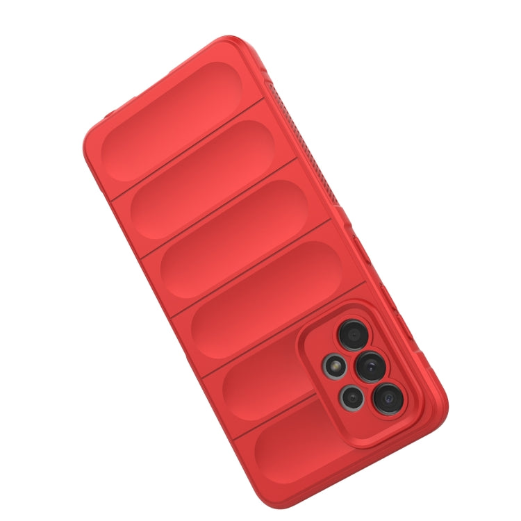 For Samsung Galaxy A52 5G Magic Shield TPU + Flannel Phone Case