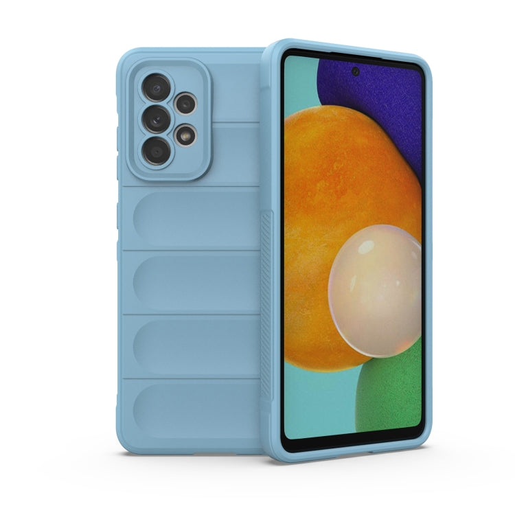 For Samsung Galaxy A52 5G Magic Shield TPU + Flannel Phone Case