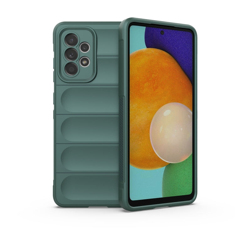 For Samsung Galaxy A52 5G Magic Shield TPU + Flannel Phone Case