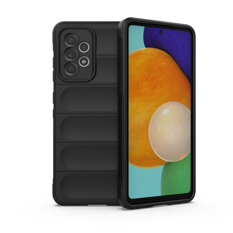 For Samsung Galaxy A52 5G Magic Shield TPU + Flannel Phone Case