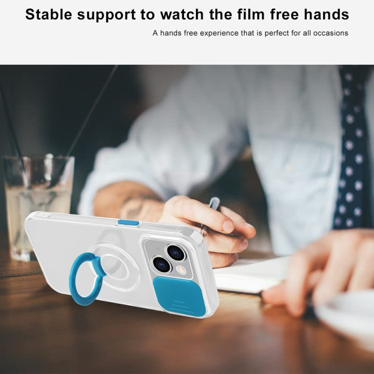 For iPhone 13 mini Sliding Camera Cover Design TPU Phone Case