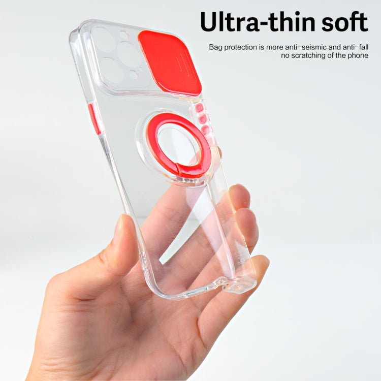 For iPhone 13 Pro Max Sliding Camera Cover Design TPU Phone Case