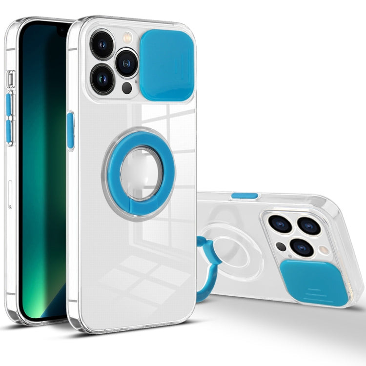 For iPhone 13 Pro Max Sliding Camera Cover Design TPU Phone Case