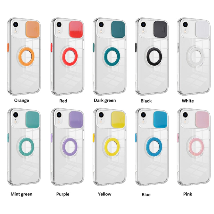 For iPhone XR Sliding Camera Cover Design TPU Phone Case