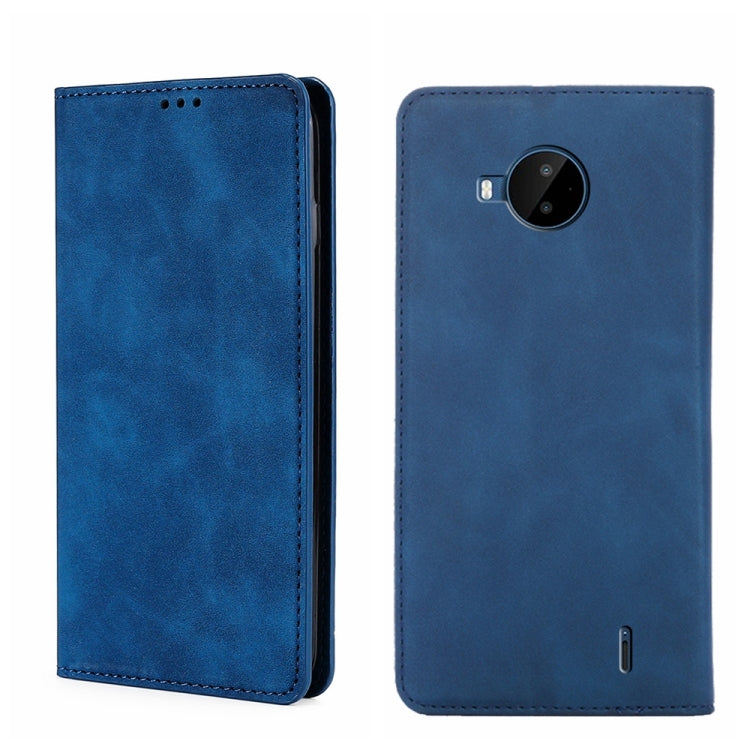 For Nokia C20 Plus Skin Feel Magnetic Horizontal Flip Leather Phone Case