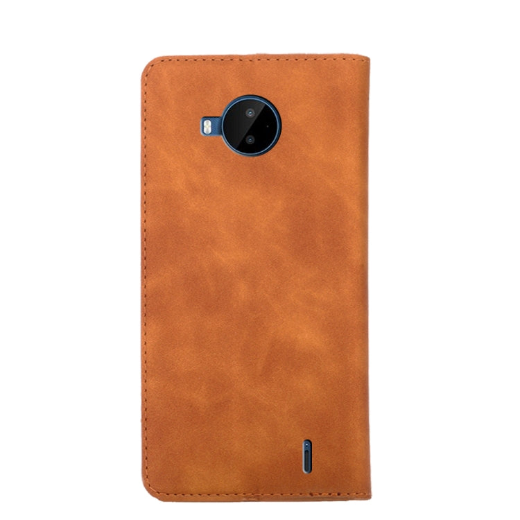 For Nokia C20 Plus Skin Feel Magnetic Horizontal Flip Leather Phone Case