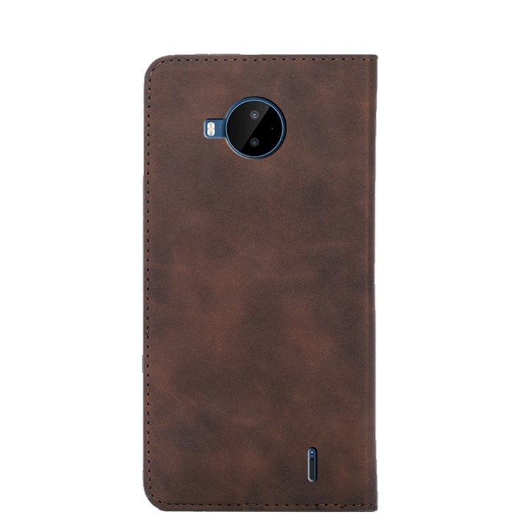 For Nokia C20 Plus Skin Feel Magnetic Horizontal Flip Leather Phone Case