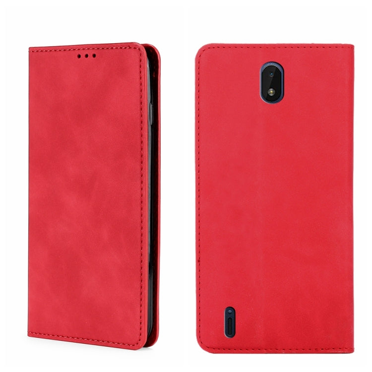 For Nokia C01 Plus/C1 2nd Editon Skin Feel Magnetic Horizontal Flip Leather Phone Case