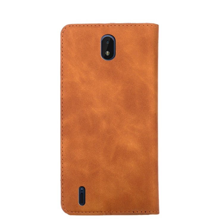 For Nokia C01 Plus/C1 2nd Editon Skin Feel Magnetic Horizontal Flip Leather Phone Case