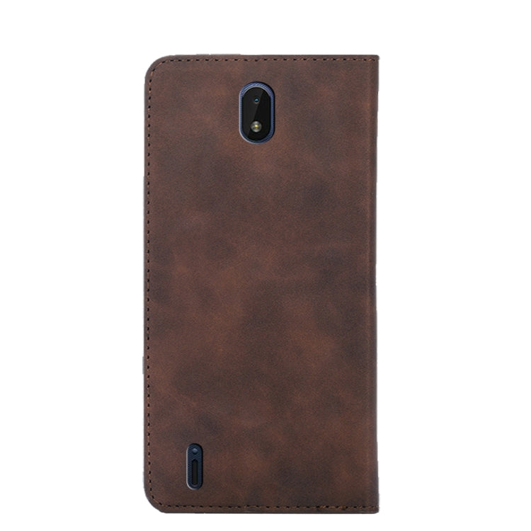 For Nokia C01 Plus/C1 2nd Editon Skin Feel Magnetic Horizontal Flip Leather Phone Case