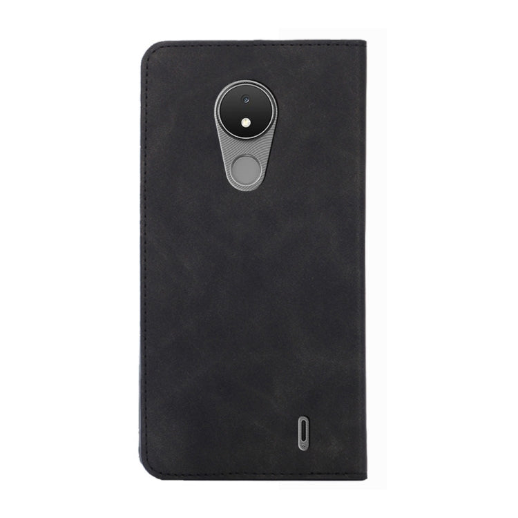 For Nokia C21 Skin Feel Magnetic Horizontal Flip Leather Phone Case