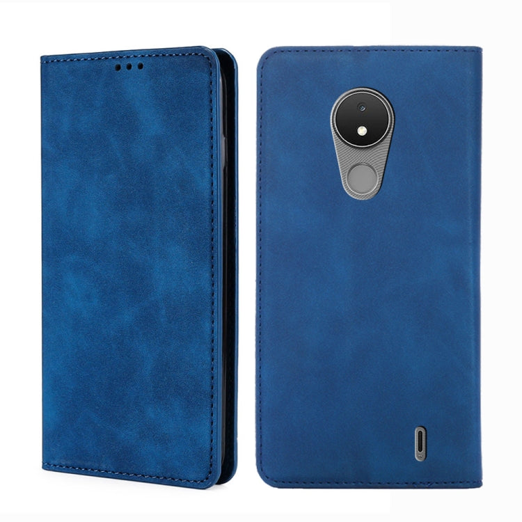 For Nokia C21 Skin Feel Magnetic Horizontal Flip Leather Phone Case