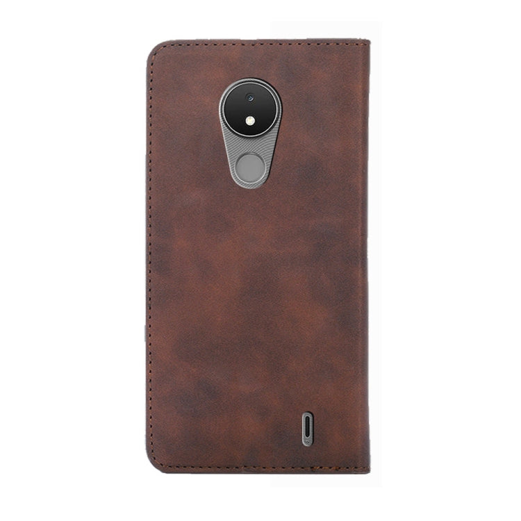 For Nokia C21 Skin Feel Magnetic Horizontal Flip Leather Phone Case