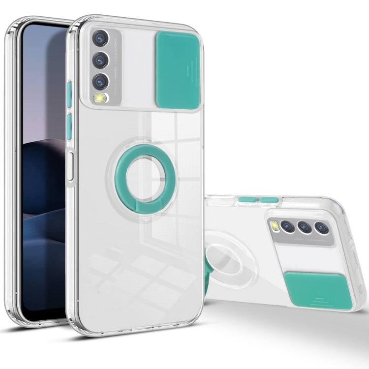 For vivo Y20 / Y20s / Y20i / Y12s Sliding Camera Cover Design TPU Phone Case