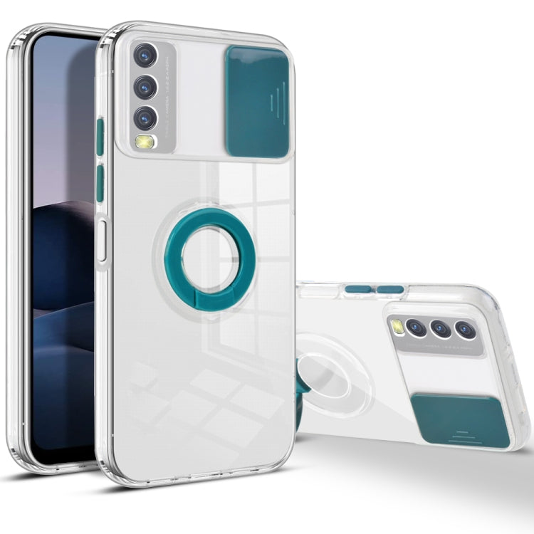 For vivo Y20 / Y20s / Y20i / Y12s Sliding Camera Cover Design TPU Phone Case