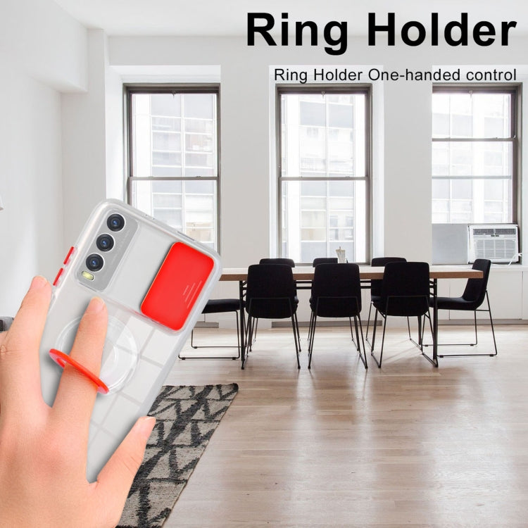 For vivo Y20 / Y20s / Y20i / Y12s Sliding Camera Cover Design TPU Phone Case