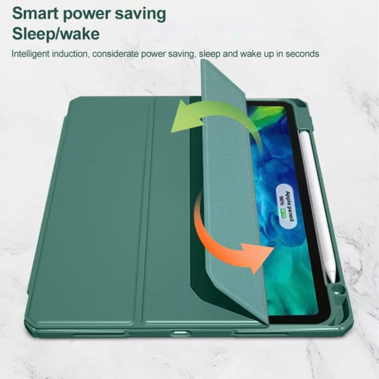 For iPad 10.2 2021 / 2020 / 2019 Mutural Pinyue Series Smart Leather Tablet Case