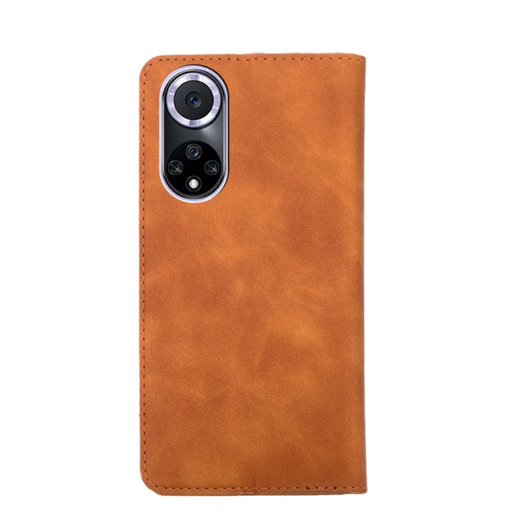 For Huawei nova 9 Skin Feel Magnetic Horizontal Flip Leather Phone Case