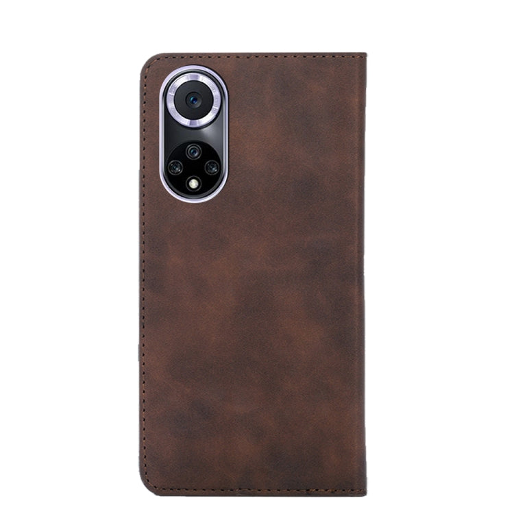 For Huawei nova 9 Skin Feel Magnetic Horizontal Flip Leather Phone Case
