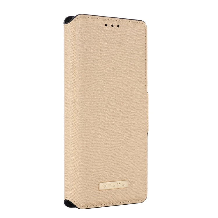 For OPPO Realme C31 4G MUXMA MX115 Cross Texture Oil Edge Flip Leather Phone Case