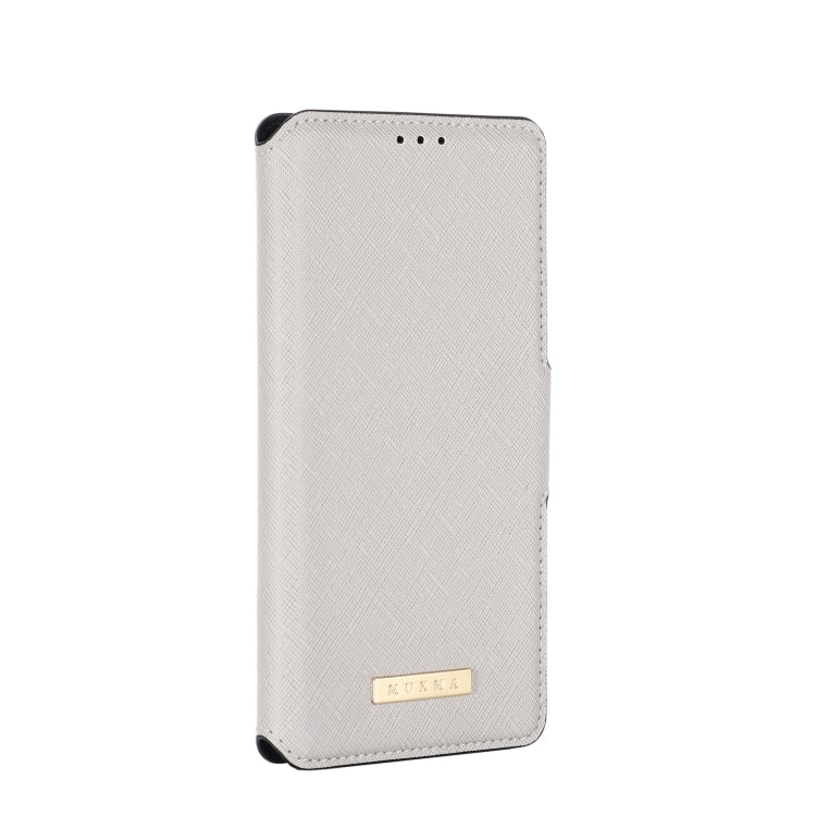 For OPPO Realme 7 5G / V5 / Q2 MUXMA MX115 Cross Texture Oil Edge Flip Leather Phone Case