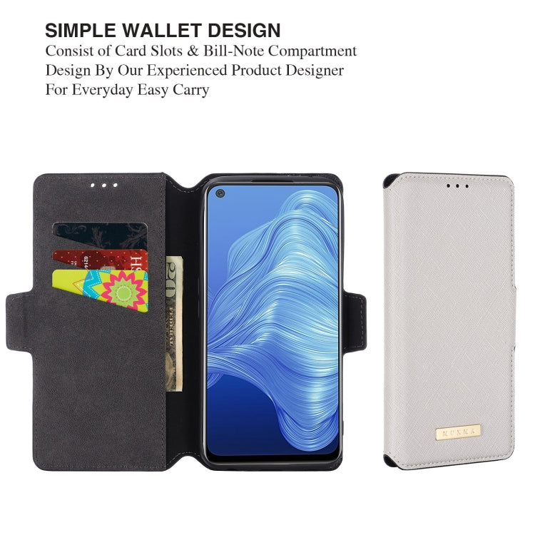 For OPPO Realme 7 5G / V5 / Q2 MUXMA MX115 Cross Texture Oil Edge Flip Leather Phone Case