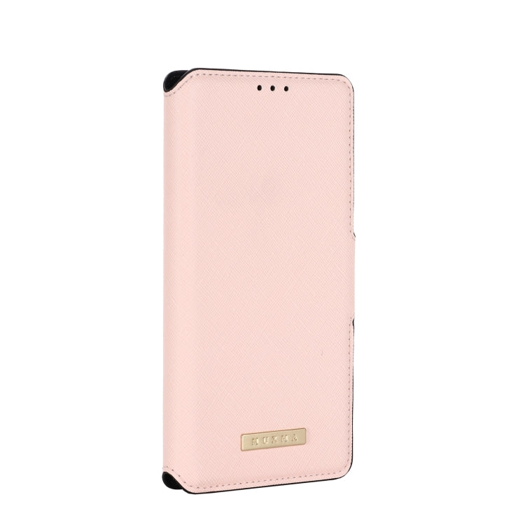 For OPPO Realme 7 Asian Version MUXMA MX115 Cross Texture Oil Edge Flip Leather Phone Case
