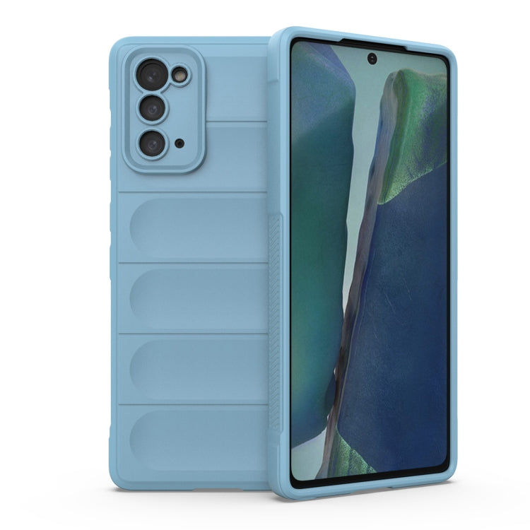 For Samsung Galaxy Note20 Magic Shield TPU + Flannel Phone Case