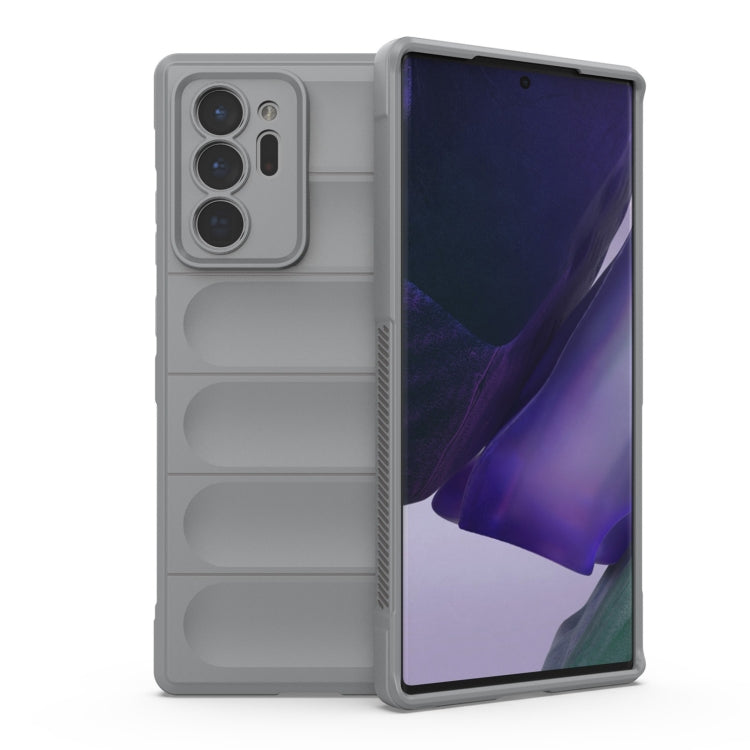 For Samsung Galaxy Note20 Ultra Magic Shield TPU + Flannel Phone Case