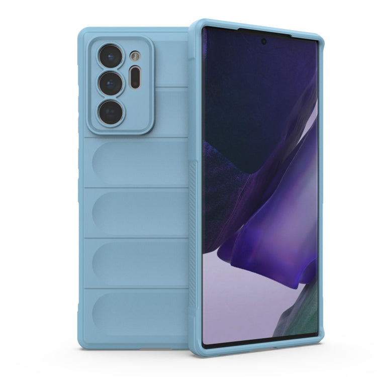 For Samsung Galaxy Note20 Ultra Magic Shield TPU + Flannel Phone Case