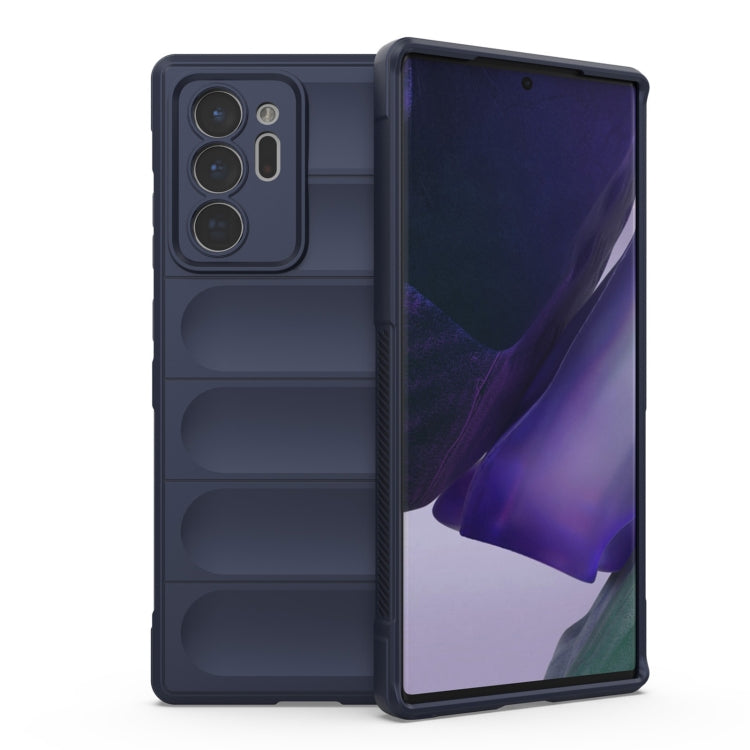 For Samsung Galaxy Note20 Ultra Magic Shield TPU + Flannel Phone Case