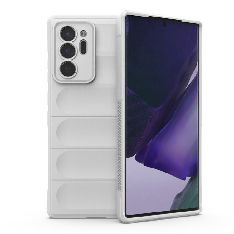 For Samsung Galaxy Note20 Ultra Magic Shield TPU + Flannel Phone Case