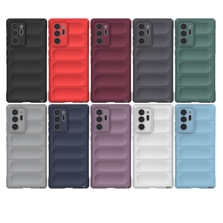 For Samsung Galaxy Note20 Ultra Magic Shield TPU + Flannel Phone Case