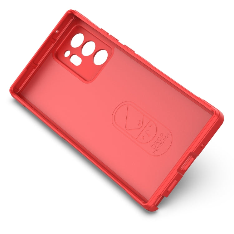 For Samsung Galaxy Note20 Ultra Magic Shield TPU + Flannel Phone Case