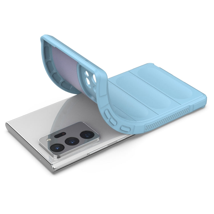 For Samsung Galaxy Note20 Ultra Magic Shield TPU + Flannel Phone Case